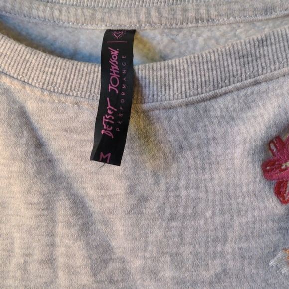 Betsey Johnson Performance sweatshirt - Picture 2 of 6